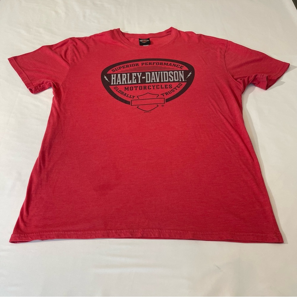 HARLEY DAVIDSON SUPERIOR PERFORMANCE LA, CA. MENS T-SHIRT SZ XL GOOD CON…